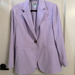 Future Collective Women's Light Purple Blazer